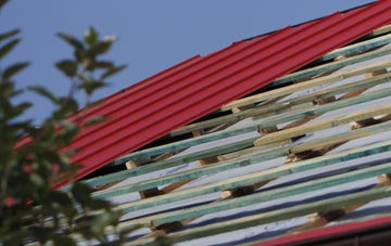 Abermule corrugated roofing costs